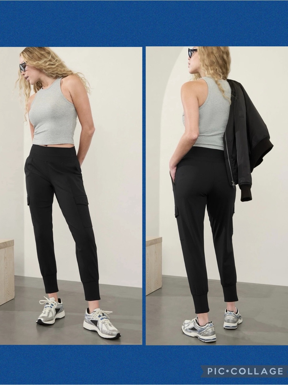 Athleta Venice High Rise Cargo Jogger